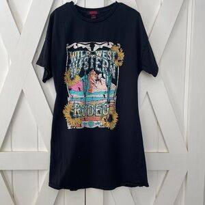 Wild West Western Rodeo Graphic Dress